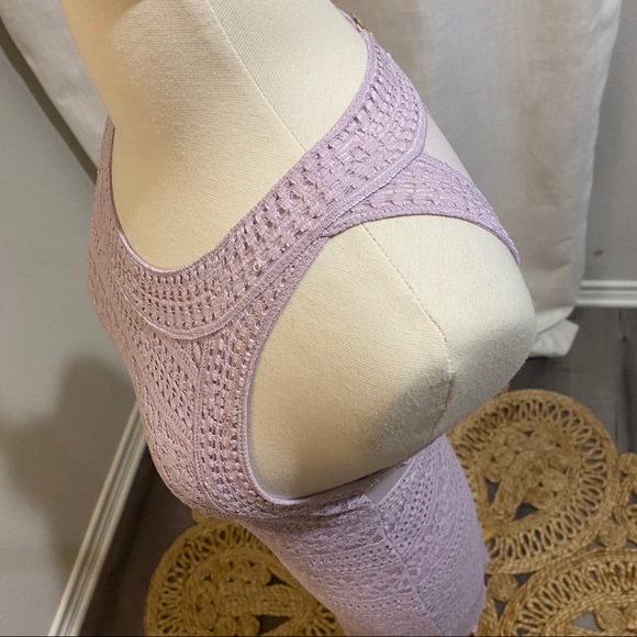 NWOT UO Kimchi Blue Lavender Lace Bodycon Dress - Picture 9 of 14